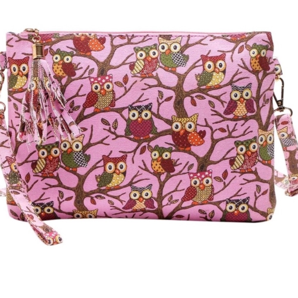 OWL messenger/ shoulder bag7”x9” - Picture 1 of 5